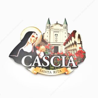 Calamita di Cascia in legno